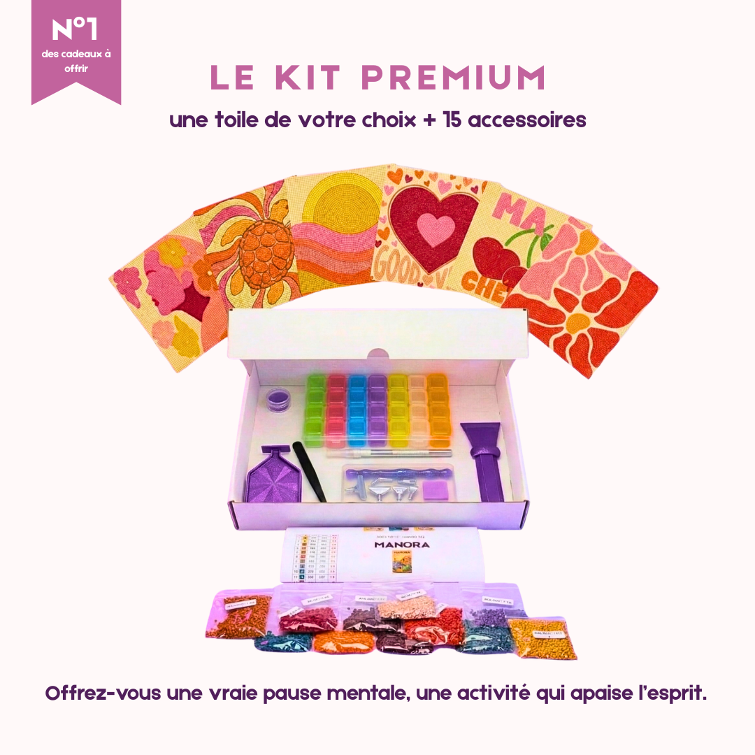 Kit premium POP ART - Créer en couleur 🧡