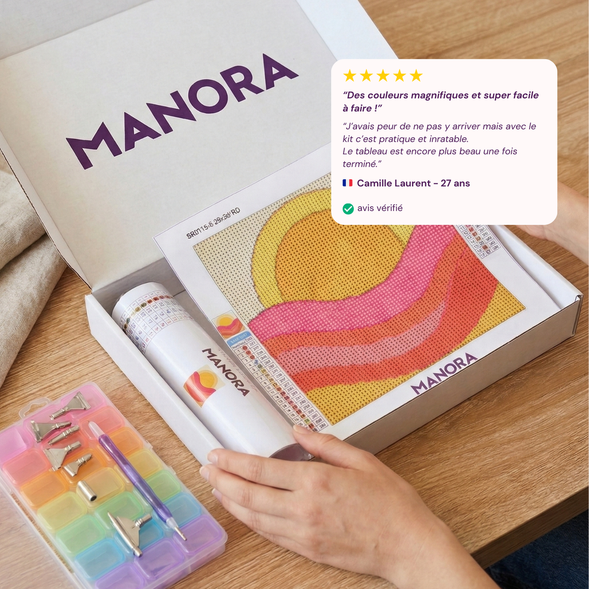 Kit premium POP ART - Créer en couleur 🧡