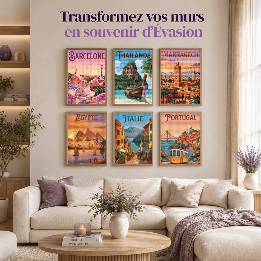 TOILES ÉVASION - Créer et s'évader 💜